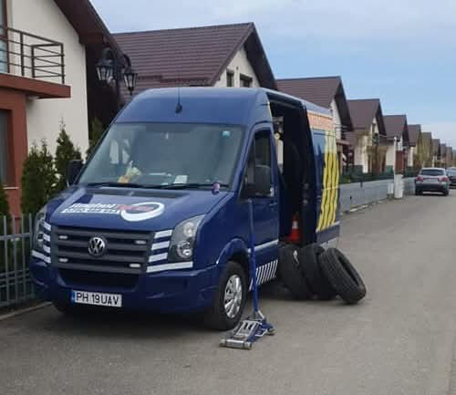 Schimb anvelope domiciliu